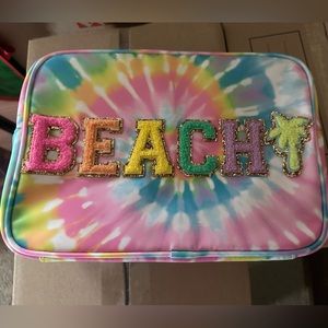 Stoney Clover Lane Tye Dye Beach Large Pouch
